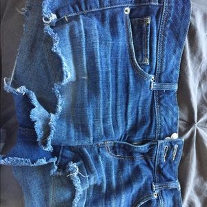 American Eagle stretch jean shorts